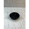 USLUCAN ALIŞVERİŞ Dekoratif Siyah Çerezlik Kase 4’lü Set 3x12 cm