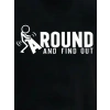 USLUCAN ALIŞVERİŞ Erkek Around Baskılı Süprem T-shirt