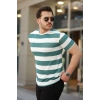 USLUCAN ALIŞVERİŞ Erkek çift Renk Pamuklu örme Kumaş Kısa Kollu T-shirt