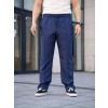 Erkek Keten Cepli Çıma Dikişli Jogger Buggy Pantalon Rahat Kalıp - Lacivert