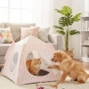 USLUCAN ALIŞVERİŞ Evcil Hayvan Katlanabilir Oyun Çadırı