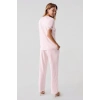 USLUCAN ALIŞVERİŞ Freshness 322 Kadın Sabahlıklı Pijama Takımı