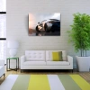 USLUCAN ALIŞVERİŞ Gri Spor Araba Kanvas Tablo 50 x 70