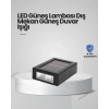 USLUCAN ALIŞVERİŞ Güneş Enerjili LED Duvar Aydınlatması