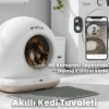 USLUCAN ALIŞVERİŞ HD Kameralı Akıllı Kedi Tuvaleti