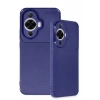 USLUCAN ALIŞVERİŞ Huawei Nova 12S Kılıf Auto Focus Karbon Kapak - Lacivert