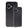 USLUCAN ALIŞVERİŞ Huawei Nova 12S Kılıf Auto Focus Karbon Kapak - Siyah