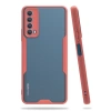 USLUCAN ALIŞVERİŞ Huawei P Smart 2021 Kılıf Platin Silikon - Pembe