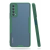 USLUCAN ALIŞVERİŞ Huawei P Smart 2021 Kılıf Platin Silikon - Yeşil