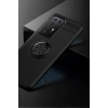 USLUCAN ALIŞVERİŞ Huawei P40 Pro Kılıf Range Yüzüklü Silikon - Siyah