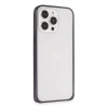 USLUCAN ALIŞVERİŞ iPhone 14 Pro Kılıf Metal Bumper Magneticsafe Kapak - Derin Mor