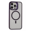 USLUCAN ALIŞVERİŞ iPhone 14 Pro Kılıf Roblox Lens Magsafe Standlı Kapak - Derin Mor