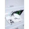 USLUCAN ALIŞVERİŞ iPhone 16 Pro Gleam PC Sert Magsafe Kılıf - Kahverengi