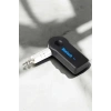 USLUCAN ALIŞVERİŞ Kablosuz Bluetooth Aux Araç Kiti Siyah Hafıza Kartlı