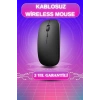 USLUCAN ALIŞVERİŞ Kablosuz Mouse Fare Şarjlı Bluetooth Wireless Çift Modlu Sessiz