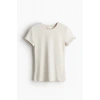 USLUCAN ALIŞVERİŞ Kadın Bisiklet Yaka Regular Kalıp T-shirt Antrasit