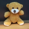 USLUCAN ALIŞVERİŞ Kahverengi Peluş Oyuncak Ayıcık
