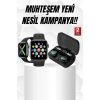 USLUCAN ALIŞVERİŞ Kaliteli Akıllı Saat ve Kaliteli Bluetooth Kulaklık ANC Özelliği Uzun Pil Ömrü