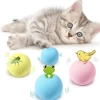 USLUCAN ALIŞVERİŞ Kedi Otlu 3 Sesli İnteraktif Top Kedi Oyuncağı