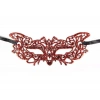 USLUCAN ALIŞVERİŞ Kırmızı Dantel Masquerade Maskesi 9 No