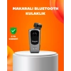 USLUCAN ALIŞVERİŞ Klipsli Tasarımlı Bluetooth Kulaklık Uzun Pil Ömrü