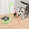 USLUCAN ALIŞVERİŞ Kuğu Şeklinde Lazerli Kedi Oyuncağı