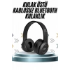 USLUCAN ALIŞVERİŞ Kulak Üstü Bluetooth Kulaklık Yüksek Ses Kaliteli Ayarlanabilir