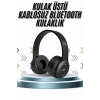 USLUCAN ALIŞVERİŞ Kulak Üstü Bluetooth Kulaklık Yüksek Ses Kaliteli Ayarlanabilir