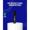 USLUCAN ALIŞVERİŞ Lightning Girişli 2’li Kablosuz Yaka Mikrofonu Çift Kişilik Kayıt