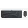 USLUCAN ALIŞVERİŞ LOGITECH MK470 Q TR İNCE KABLOSUZ KLAVYE MOUSE SET SİYAH 920-009435