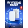 USLUCAN ALIŞVERİŞ Magsafe Battery Pack Powerbank Kablosuz Şarj 5.000 mah