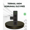 USLUCAN ALIŞVERİŞ Masa Üstü Çoklu Priz USB ve Type-C Çıkışlı Güç Dağıtıcı