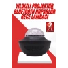 USLUCAN ALIŞVERİŞ Masa ve Gece Lambası Renkli Projektör Işıklı Disko Topu Bluetooth Hoparlör