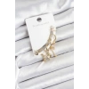 USLUCAN ALIŞVERİŞ Pirinç Gold Renk Set Küpe