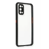 USLUCAN ALIŞVERİŞ Realme 7 Pro Kılıf Miami Şeffaf Silikon - Siyah