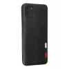 USLUCAN ALIŞVERİŞ Realme C11 Kılıf Loop Deri Silikon - Siyah