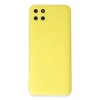 USLUCAN ALIŞVERİŞ Realme C11 Kılıf Nano içi Kadife Silikon - Sarı