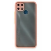 USLUCAN ALIŞVERİŞ Realme C25 Kılıf Montreal Silikon Kapak - Pembe