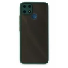 USLUCAN ALIŞVERİŞ Realme C25 Kılıf Montreal Silikon Kapak - Yeşil