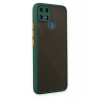 USLUCAN ALIŞVERİŞ Realme C25 Kılıf Montreal Silikon Kapak - Yeşil