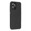 USLUCAN ALIŞVERİŞ Realme C35 Kılıf Loop Deri Silikon - Siyah