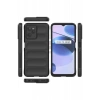USLUCAN ALIŞVERİŞ Realme C35 Kılıf Optimum Silikon - Siyah