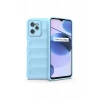 USLUCAN ALIŞVERİŞ Realme C35 Kılıf Optimum Silikon - Sky Blue