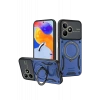 USLUCAN ALIŞVERİŞ Realme C53 Kılıf Joy Lens Standlı Kapak - Lacivert