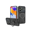 USLUCAN ALIŞVERİŞ Realme C53 Kılıf Joy Lens Standlı Kapak - Siyah
