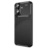 USLUCAN ALIŞVERİŞ Realme Note 60 Kılıf Auto Focus Karbon Kapak - Siyah