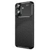 USLUCAN ALIŞVERİŞ Realme Note 60 Kılıf Auto Focus Karbon Kapak - Siyah