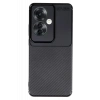 USLUCAN ALIŞVERİŞ Reno 11F Kılıf Auto Focus Karbon Kapak - Siyah