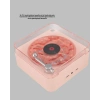 USLUCAN ALIŞVERİŞ Retro Bluetooth Hoparlör PEMBE