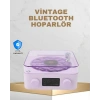 USLUCAN ALIŞVERİŞ Retro Pikap Tasarımlı Bluetooth Hoparlör – Projektörlü Şarjlı Lamba